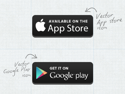 Google Play Store Button Svg