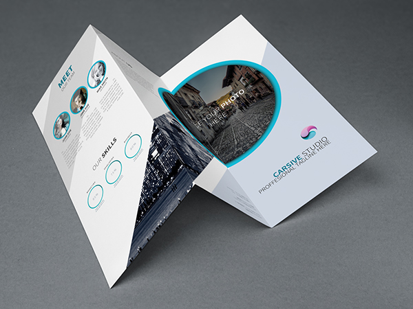 Trifold Psd Template Free
