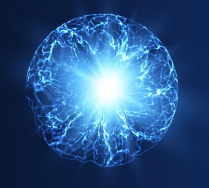 Free Blue Ball Lightning Vector 01 - TitanUI