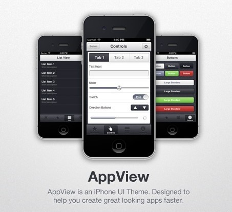 AppView - iPhone App UI