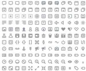 Batch - A 300 Piece Icon Kit For Web & UI Design