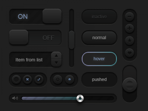 Black UI Kit