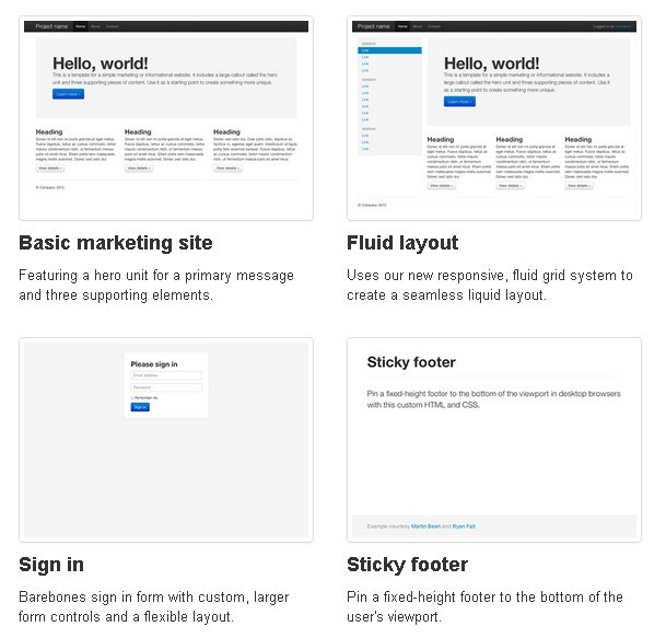 Bootstrap High Recommended Framework