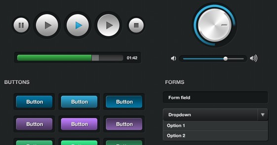 DarkBionic UI Kit