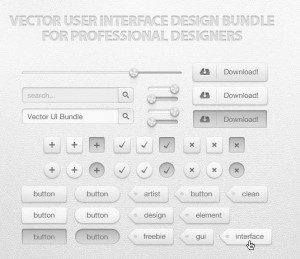 Free Vector UI Design Kit