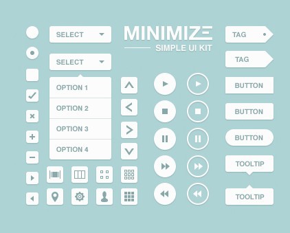 Minimize - Simple UI Kit