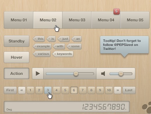 Soft Beige UI Kit