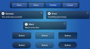 Transluscent UI Kit
