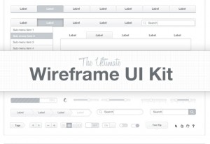 Ultimate Wireframe UI Kit