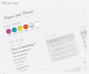 Web Wireframe Kit White