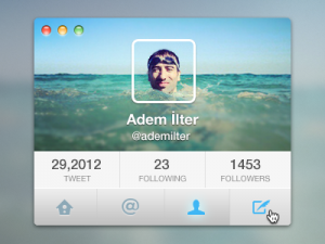 Twitter For osx Interface