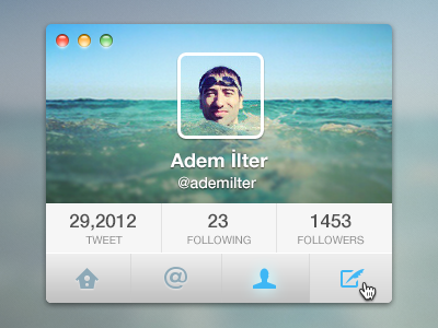 Twitter For osx Interface