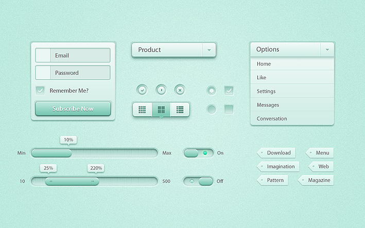 UI KIT Buttons for Free