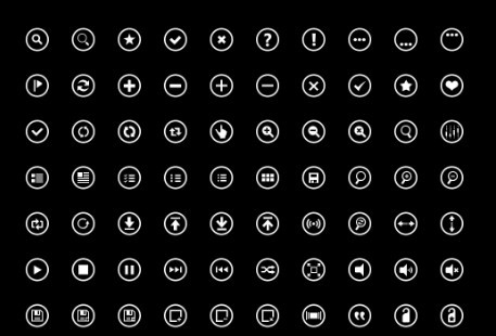210 Web Icons For Windows Developers & & Designers