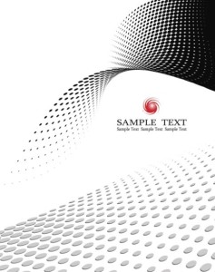 Abstract Dots Background Vector