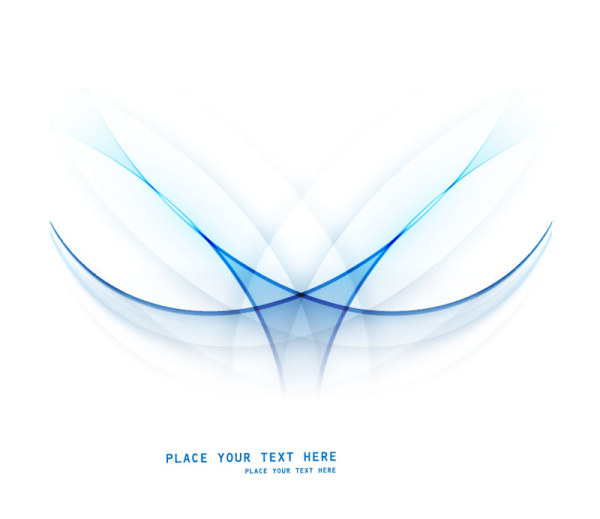 Abstract Flow Lines Vector Background 05