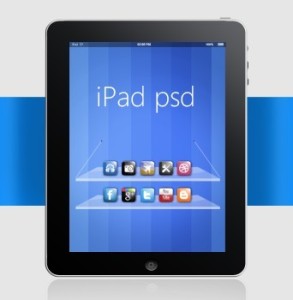 Apple iPad Full Layered PSD