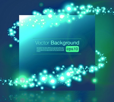 Beautiful Blue Shine Vector Background 04