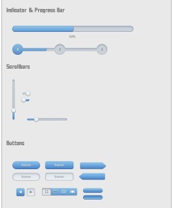 Blue Elegant Ui