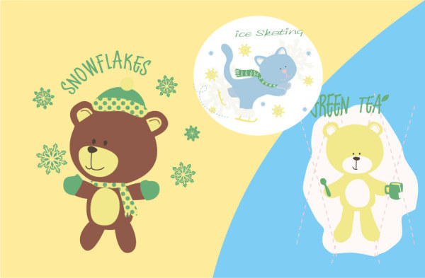 Cartoon Winnie Vector Illustration