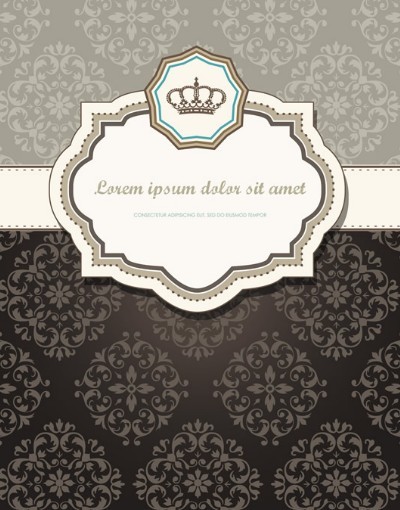 Classic European Pattern Background 01