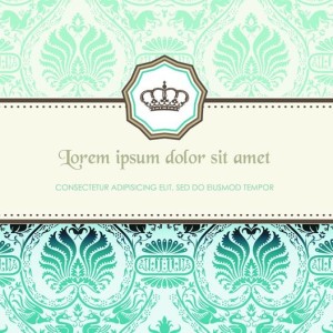 Classic European Pattern Background 04
