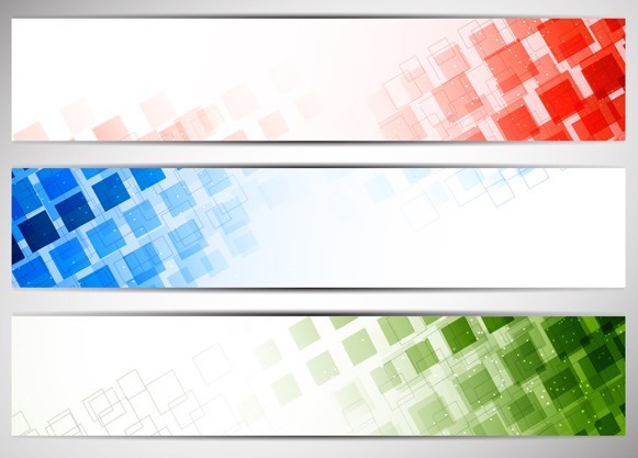 Color Gradient Vector Banner