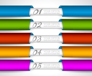 Colored Ribbon 05