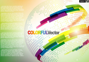 Colorful Abstract Vector Background 02