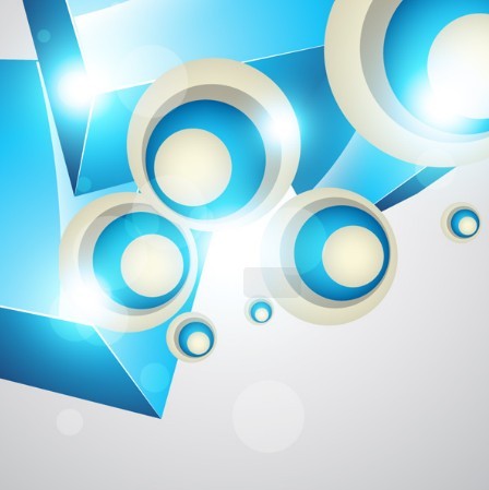 Colorful Abstract Vector Background 03