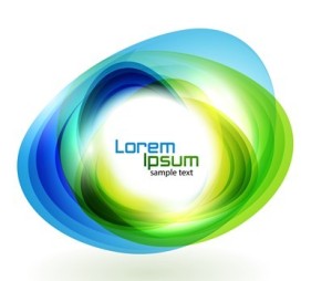 Colorful Border Text Background 03
