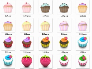 Delicious Cake Icons