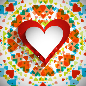 Elegant Valentine's Day Card Template Vector 04
