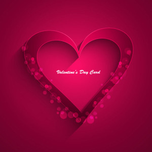 Elegant Valentine's Day Card Template Vector 09