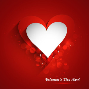 Elegant Valentine's Day Card Template Vector 10