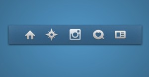 Grey Instagram Icons