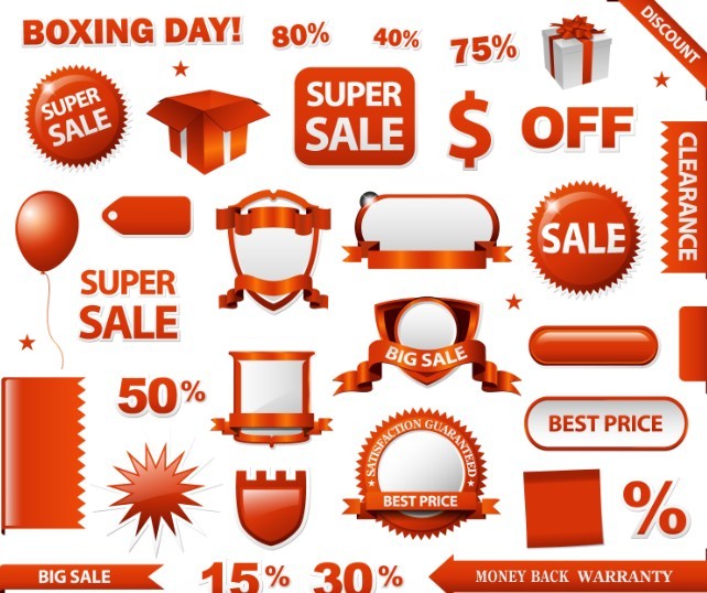 Mall PromotionalVector Design Material