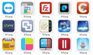 Mobile Application Icons