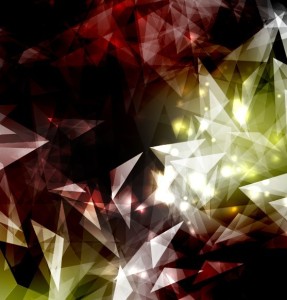 Modern Abstract Triangles Background Vector 02