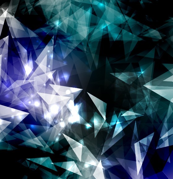 Modern Abstract Triangles Background Vector 05