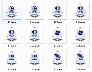 Porcelain Appication File Icons