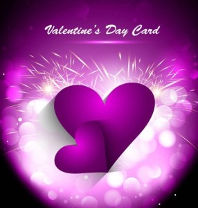 Rose Red Valentine's Day Heart Card