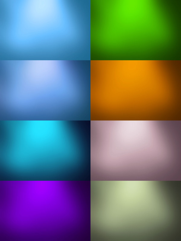 Set of Colorful Background Textures