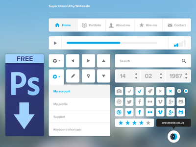 Super Clean UI Kit
