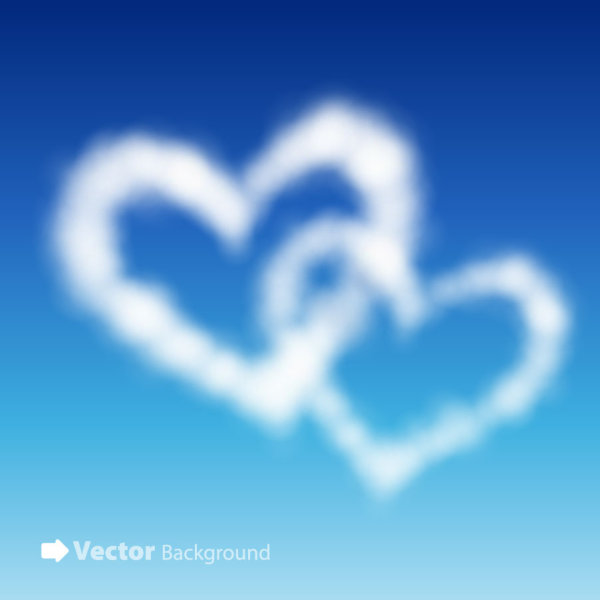 Valentine's Day Greeting Card Background Vector Material 02
