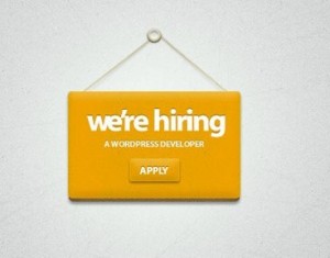 We’re Hiring Badge PSD