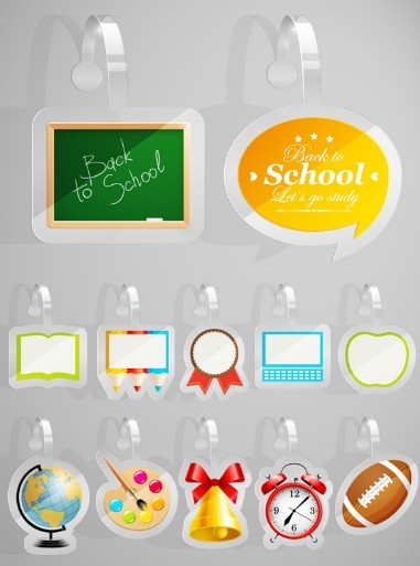 Back To School Plastic Hang Tags