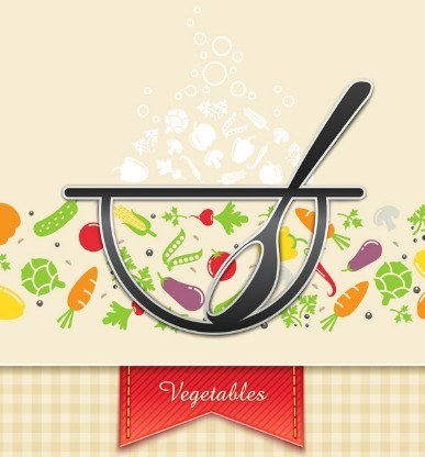 Creative Restaurant Menu Background Vector 01