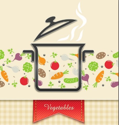 Creative Restaurant Menu Background Vector 05