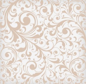 Khaki Flourish Vector Background